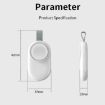 Portable Magnetic Wireless Charger for Apple Watch (Black) - 3
