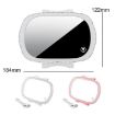 Pink LED Light Makeup Mirror for Car Passenger Sun Visor - 2
