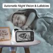 5" LCD Baby Monitor with Auto Night Vision and UK Plug - 5