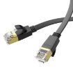 hoco US07 Black 1m Cat 6 Gigabit Flat Cable Pure Copper - 4