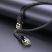 hoco US07 Black 1m Cat 6 Gigabit Flat Cable Pure Copper - 6