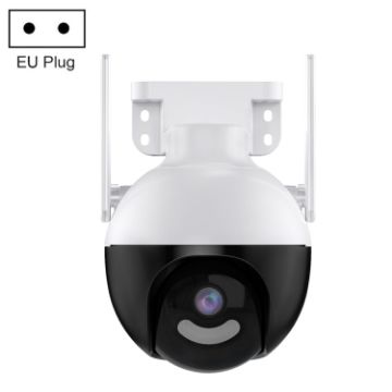 A18 8MP HD WiFi Smart Surveillance Camera, EU Plug - 1