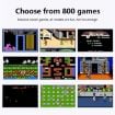 MK800 Doubles 3" Macaron Mini Handheld Console with 800 Games Green - 4