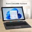 Microsoft Surface Pro 8 Black Striped Hollow Tablet Case Holder - 5