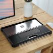 Microsoft Surface Pro 8 Black Striped Hollow Tablet Case Holder - 6