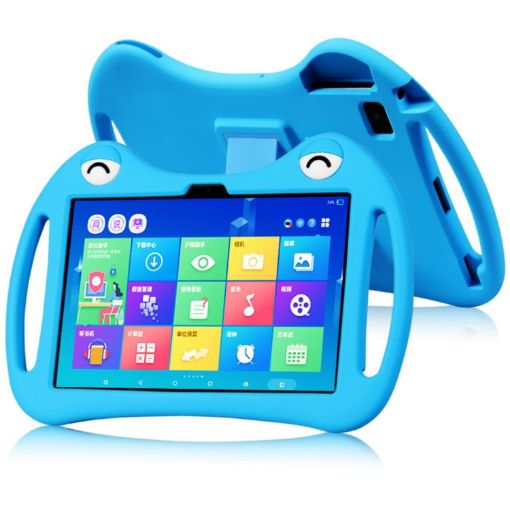 TCL Tab 10/10s 2020 Blue Silicone Shockproof Tablet Case - 1