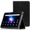 TCL 10 TabMax 4G Leather Tablet Case with Holder (Black) - 1