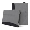 Microsoft Surface Pro 8 Black Grey Leather Tablet Case - 1