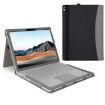 Microsoft Surface Book 3/2/1 13.5" Leather Case (Black Grey) - 1