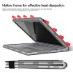 Leather Laptop Case for Microsoft Surface Book 3/2/1 15" (Black Grey) - 4