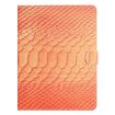 Orange Crocodile Texture Leather Case for 10" Tablets - 2