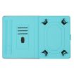 Orange Crocodile Texture Leather Case for 10" Tablets - 5