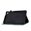 Samsung Galaxy Tab A7 10.4 2020 Green Leather Smart Case - 5