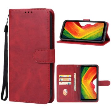 Ulefone Power Armor 19 Red Leather Phone Case - 1