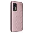 Ulefone Note 14 Pink Carbon Fiber Flip Leather Case - 3