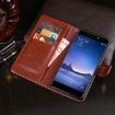 Ulefone S8 Pro Dark Blue Leather Flip Case with Card Slots & Wallet - 6