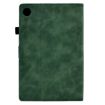 Samsung Galaxy Tab A8 10.5 Peony Butterfly Leather Case Green - 3