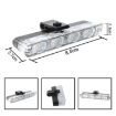 4 in 1 Car Grille Flash Lights with Wireless Remote (Yellow, 16 LEDs) - 3