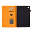 Samsung Galaxy Tab A7 2020 Rhombus Leather Tablet Case (Khaki) - 4