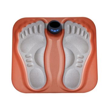 EMS 3D Foot Massager, 6-Mode, 15-Level, Microcurrent Pad, Orange - 1