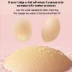 Dark Brown Ultra-Thin Invisible Anti-Bump Silicone Breast Stickers 8cm - 4