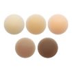 Invisible Anti-bump Silicone Breast Stickers, Size: 13cm (Dark Brown) - 2