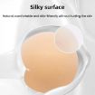 Invisible Anti-bump Silicone Breast Stickers, Size: 13cm (Dark Brown) - 5