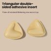 Double-Sided Silicone Breast Pads, S/A, Brown Skin, Orange Box - 5