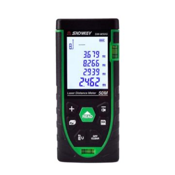 SNDWAY SW-M50G 50M Green Laser Range Finder Indoor Outdoor - 1