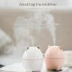 Cute Cats Mini USB Portable Air Humidifier for Home/Office (White) - 4