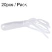HENGJIA SO192 4.8cm Vegetable-Head Tube Lure, 20pcs Pack, Style 2# - 1