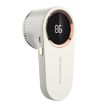 Smart Digital Display Hair Ball Trimmer - Portable & White - 1