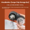 Smart Digital Display Hair Ball Trimmer - Portable & White - 5