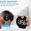 EDUP EH-8816 Digital Alarm Clock with Night Light (Black Case) - 5