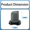 Replacement Washable Filters for Shark CH701 Vacuum Cleaner, 2-Pack - 3