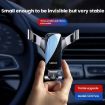 Leeioo Black Gravity Linkage Car Air Outlet Phone Holder Clip - 4