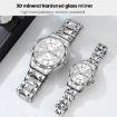 SKMEI Men's Silver Case Blue Dial Luminous Waterproof Watch - 6