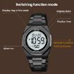 SKMEI 2479 Men's Multi-Function Chronograph Watch (Black) - 5