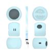 Water Blue Silicone Protective Case for Punirunes Digital Pet Toy - 2