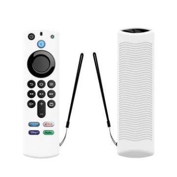 Luminous White Silicone Cover for Amazon ALEXA 3rd Gen Remote - 1