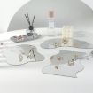 22x17cm Irregular Acrylic Mirror Tray for Jewelry Photography - 4
