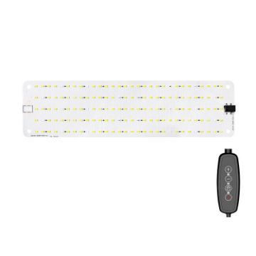 Sunlight-Like 12V LED Plant Growth Light, Single Head (US Plug) - 1