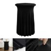 Premium Business Cocktail Bar Stretch Table Cover, 80x110cm - 1