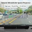 Car HUD GPS Speedometer Display - MPH (White) - 4