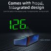 M2 Universal Cars HUD GPS Speedometer, HD Display KM/H (Green) - 6