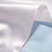 Wine Red Satin Tablecloth 145x200cm for Hotel Banquet Wedding Decor - 4