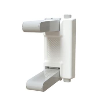 Child Security Lock: Anti-theft Latch for Doors (White Gray) - 1