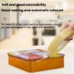 Transparent PVC Food Can Sealing Film Tape, 25mm x 66m - 6