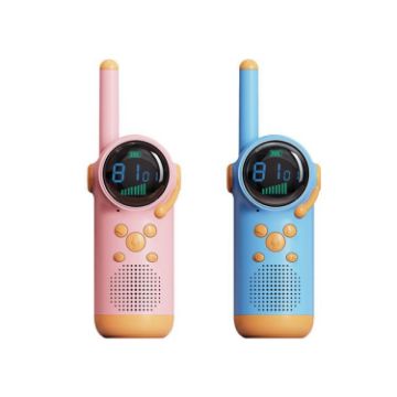 Children's Wireless Walkie Talkie Toy - 1 Pair (Blue Pink) - 1