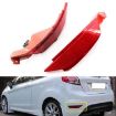 For Ford Fiesta 09-15 Hatchback Rear Fog Light Tail Lamp Left Gray - 6